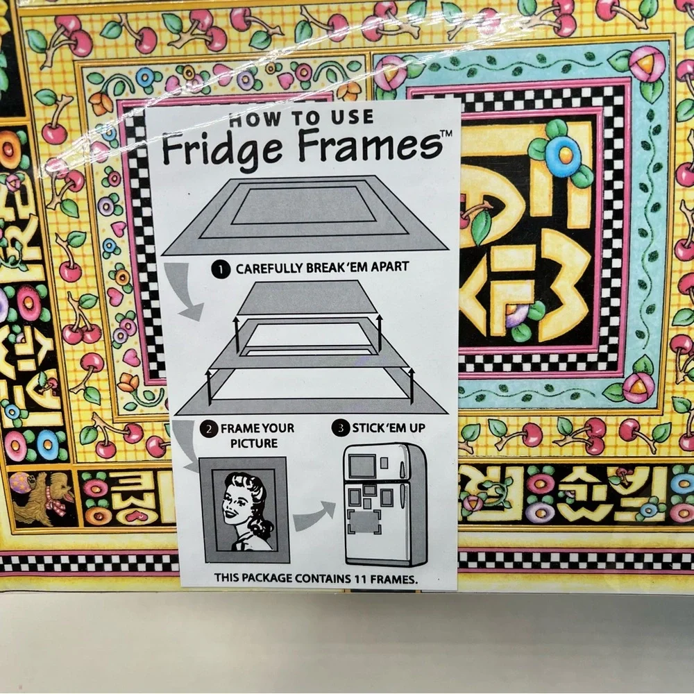 Mary Engelbreit Magnetic Fridge Frames Corners